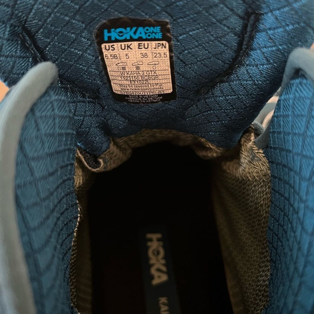 Hoka One One Women Kaha 2 GORE-TEX Blue Coral Size US 6.5B  1123156 BCBGR - Picture 8 of 8